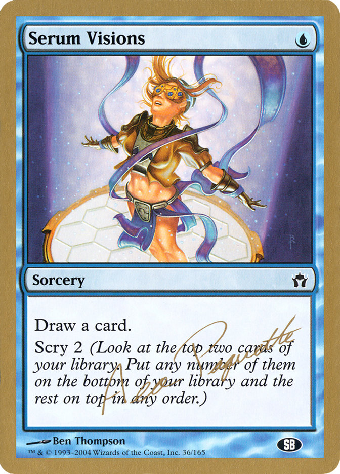 Serum Visions WC04-AP36SB World Championship Decks 2004 Magic card