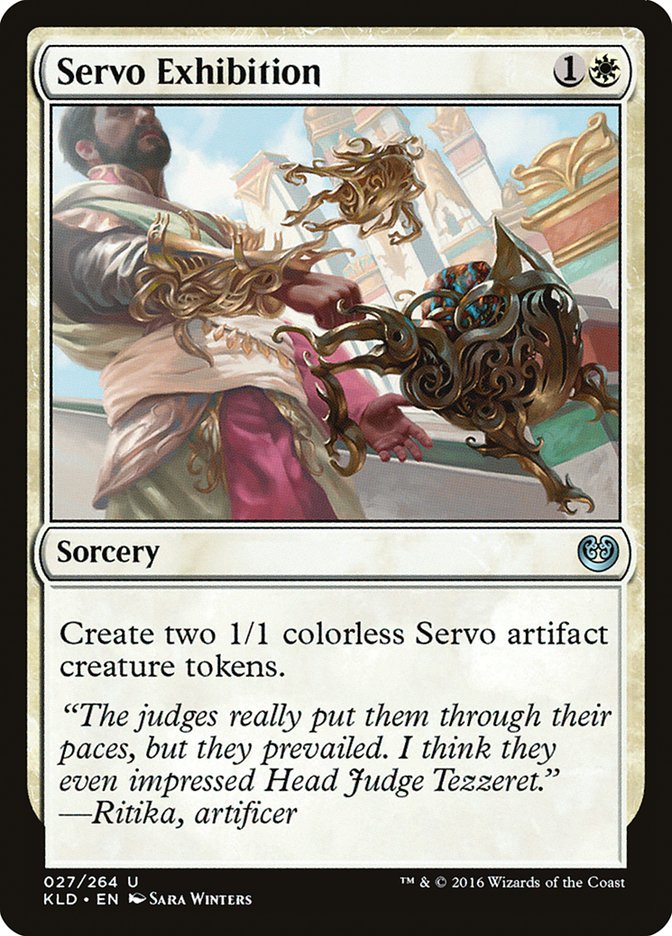 Servo Exhibition KLD-27 Kaladesh Magic card