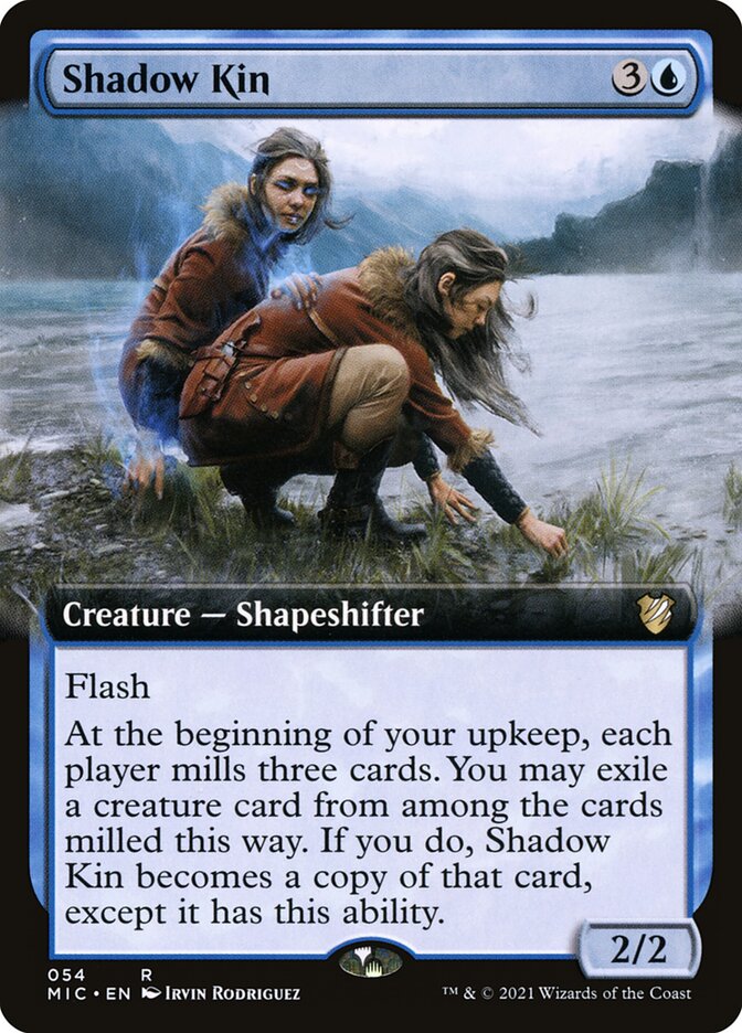 Shadow Kin MIC-54 Midnight Hunt Commander Magic card
