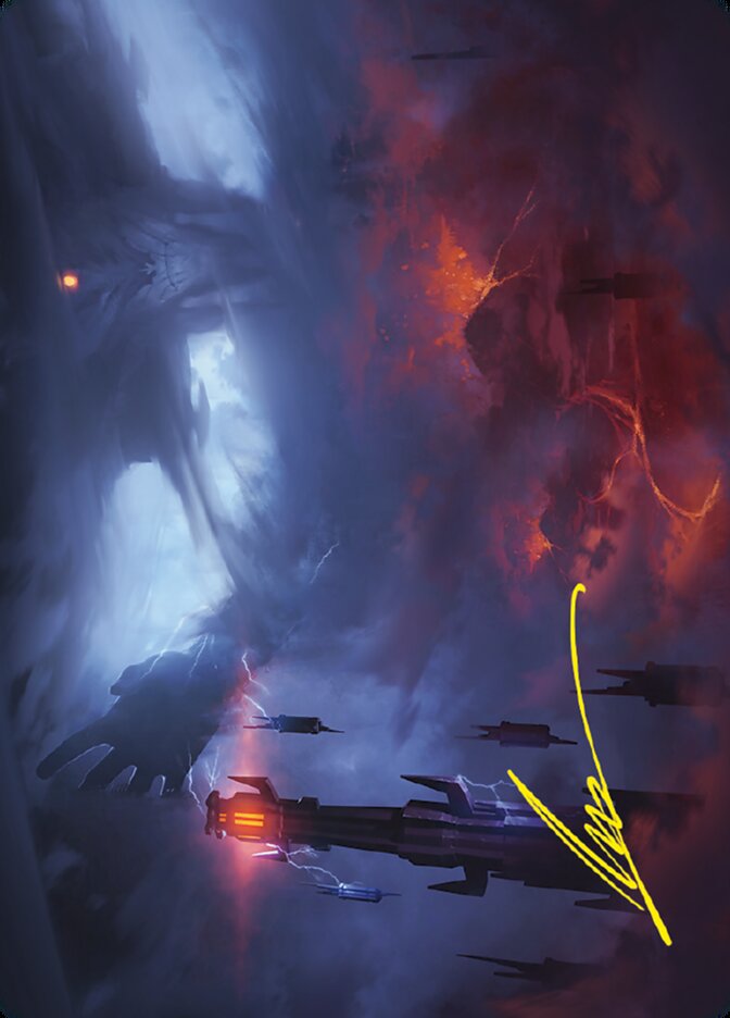 Shadow of the Enemy // Shadow of the Enemy ALTR-8 Tales of Middle-earth Art Series Magic card