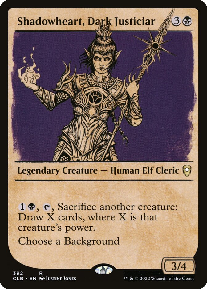Shadowheart, Dark Justiciar CLB-392 Commander Legends: Battle for Baldur's Gate Magic card