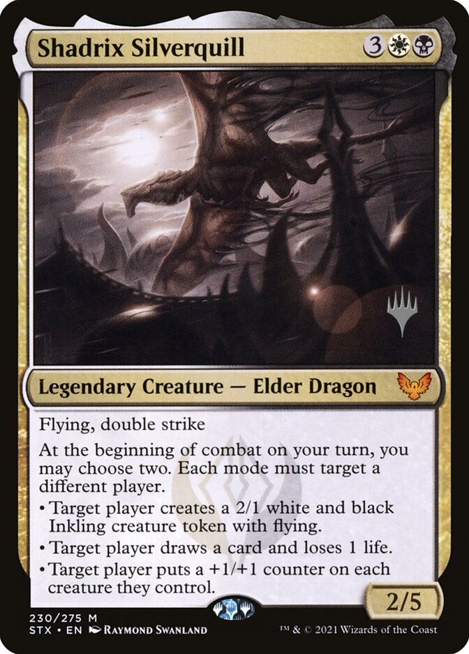 Shadrix Silverquill PSTX-230P Strixhaven: School of Mages Promos Magic card
