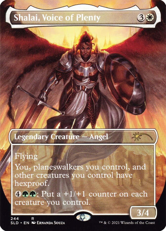 Shalai, Voice of Plenty SLD-244 Secret Lair Drop Magic card