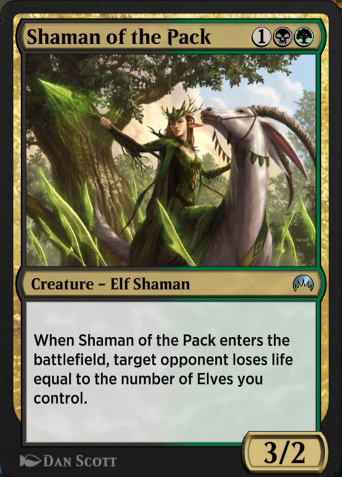 Shaman of the Pack EA2-20 Explorer Anthology 2 Magic card