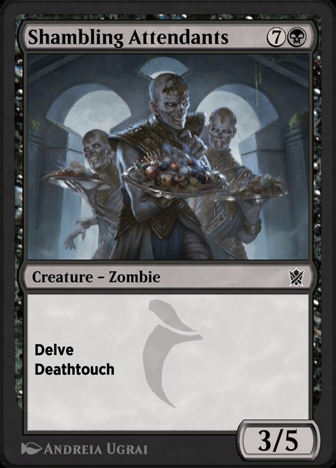 Shambling Attendants KTK-89Y Khans of Tarkir Magic card
