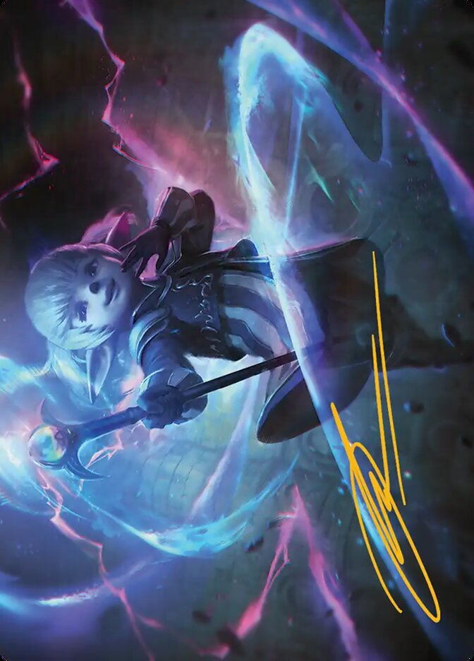 Shantotto, Tactician Magician // Shantotto, Tactician Magician AFIN-16 Final Fantasy Art Series Magic card