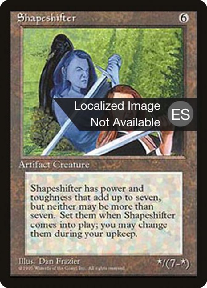 Shapeshifter 4BB-345 Fourth Edition Foreign Black Border Magic card