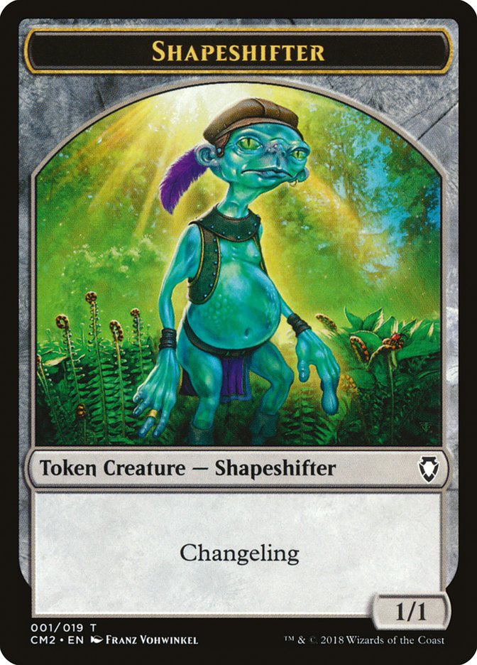 Shapeshifter TCM2-1 Commander Anthology Volume II Tokens Magic card