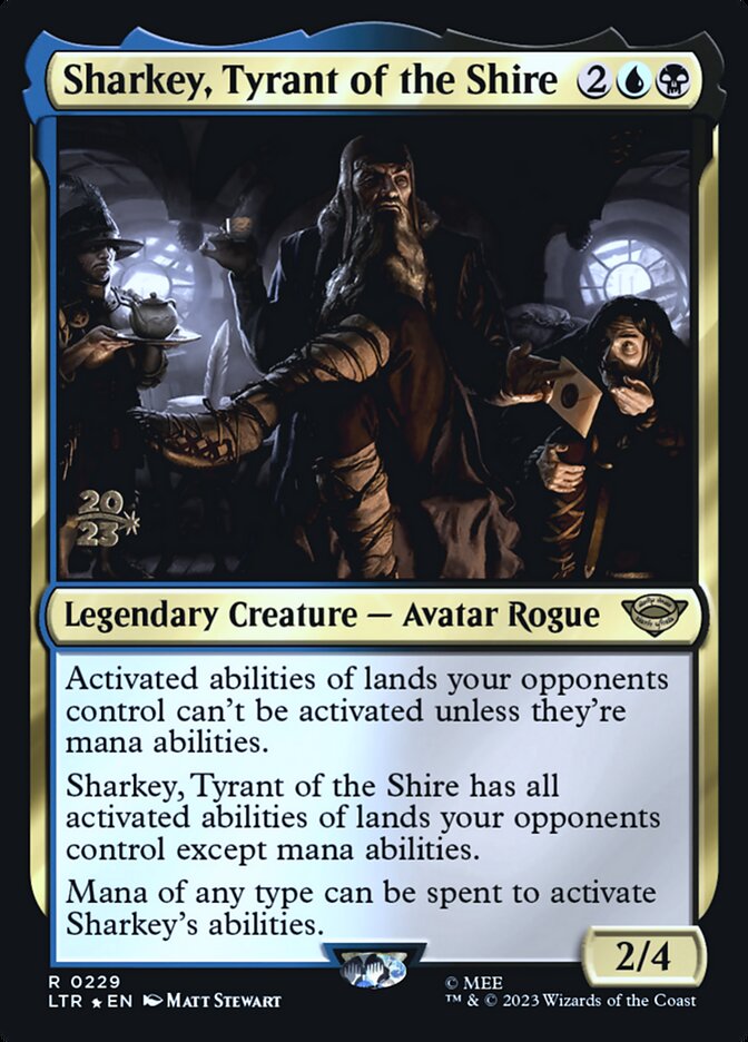 Sharkey, Tyrant of the Shire PLTR-229S Tales of Middle-earth Promos Magic card