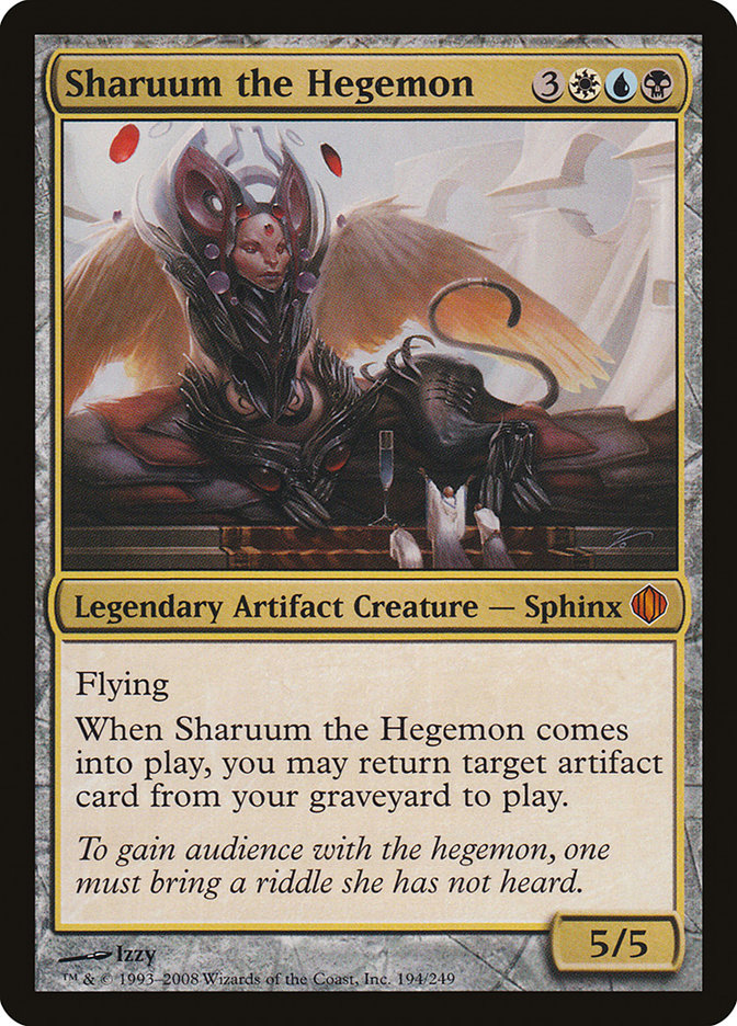 Sharuum the Hegemon ALA-194 Shards of Alara Magic card