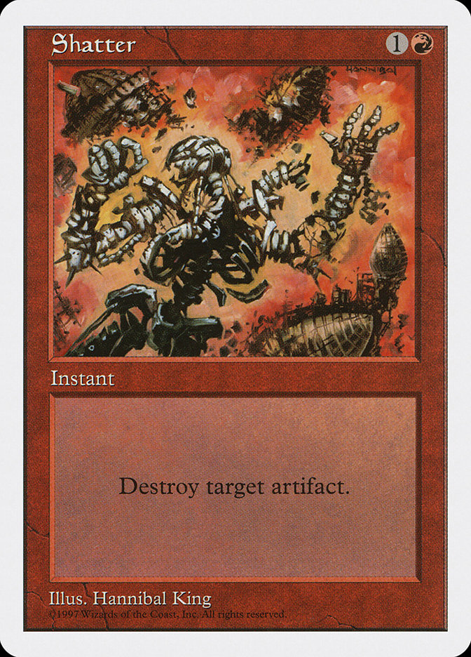 Shatter 5ED-265 Fifth Edition Magic card
