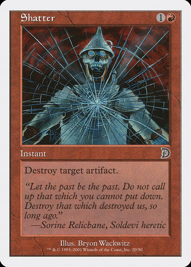 Shatter DKM-20 Deckmasters Magic card