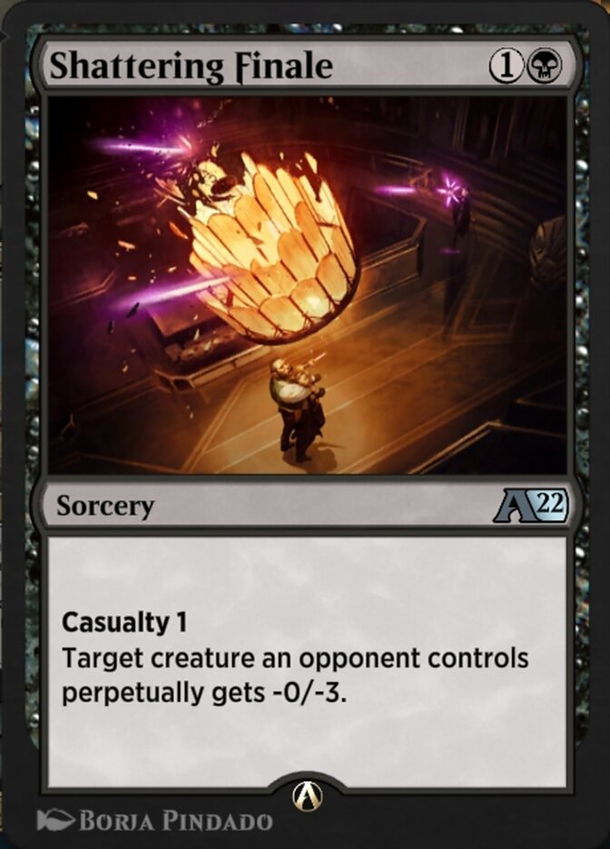 Shattering Finale YSNC-8 Alchemy: New Capenna Magic card