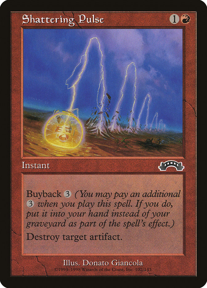 Shattering Pulse EXO-102 Exodus Magic card
