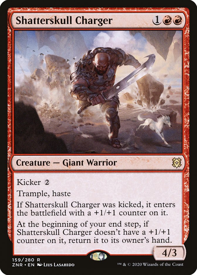 Shatterskull Charger ZNR-159 Zendikar Rising Magic card