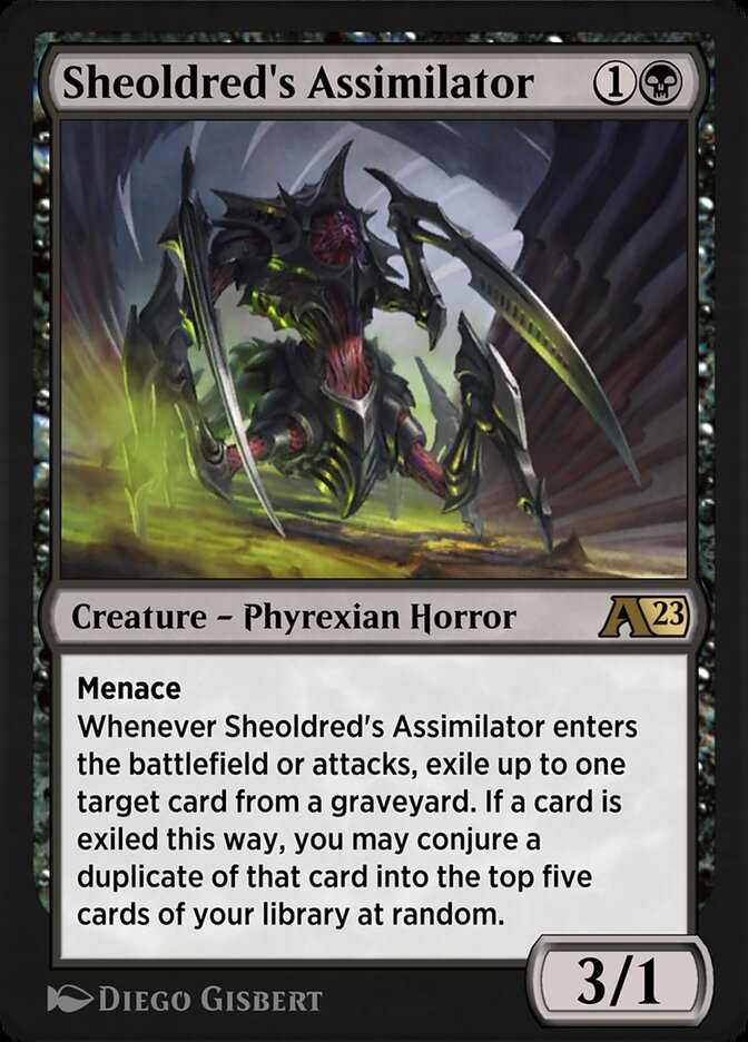 Sheoldred's Assimilator YONE-10 Alchemy: Phyrexia Magic card