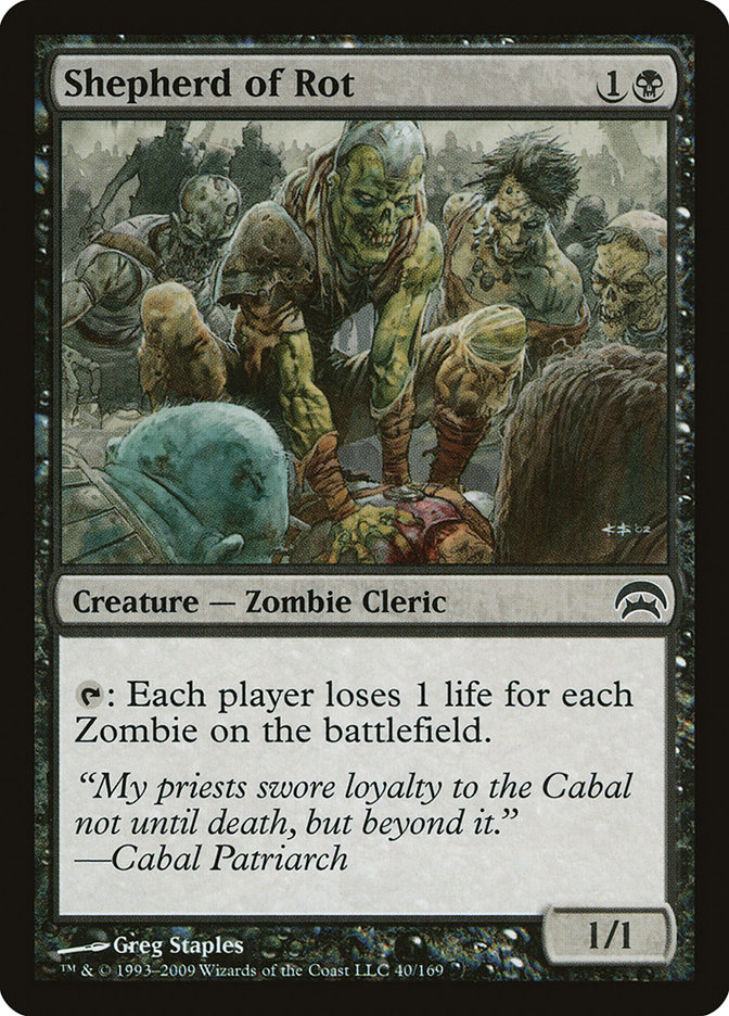 Shepherd of Rot HOP-40 Planechase Magic card
