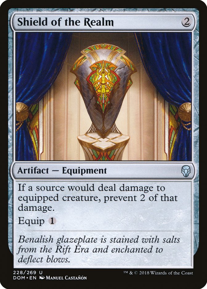 Shield of the Realm DOM-228 Dominaria Magic card