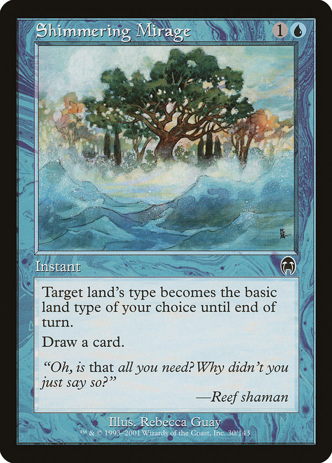 Shimmering Mirage APC-30 Apocalypse Magic card