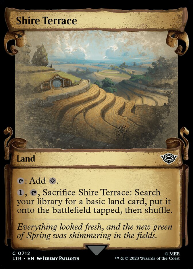 Shire Terrace LTR-712 The Lord of the Rings: Tales of Middle-earth Magic card