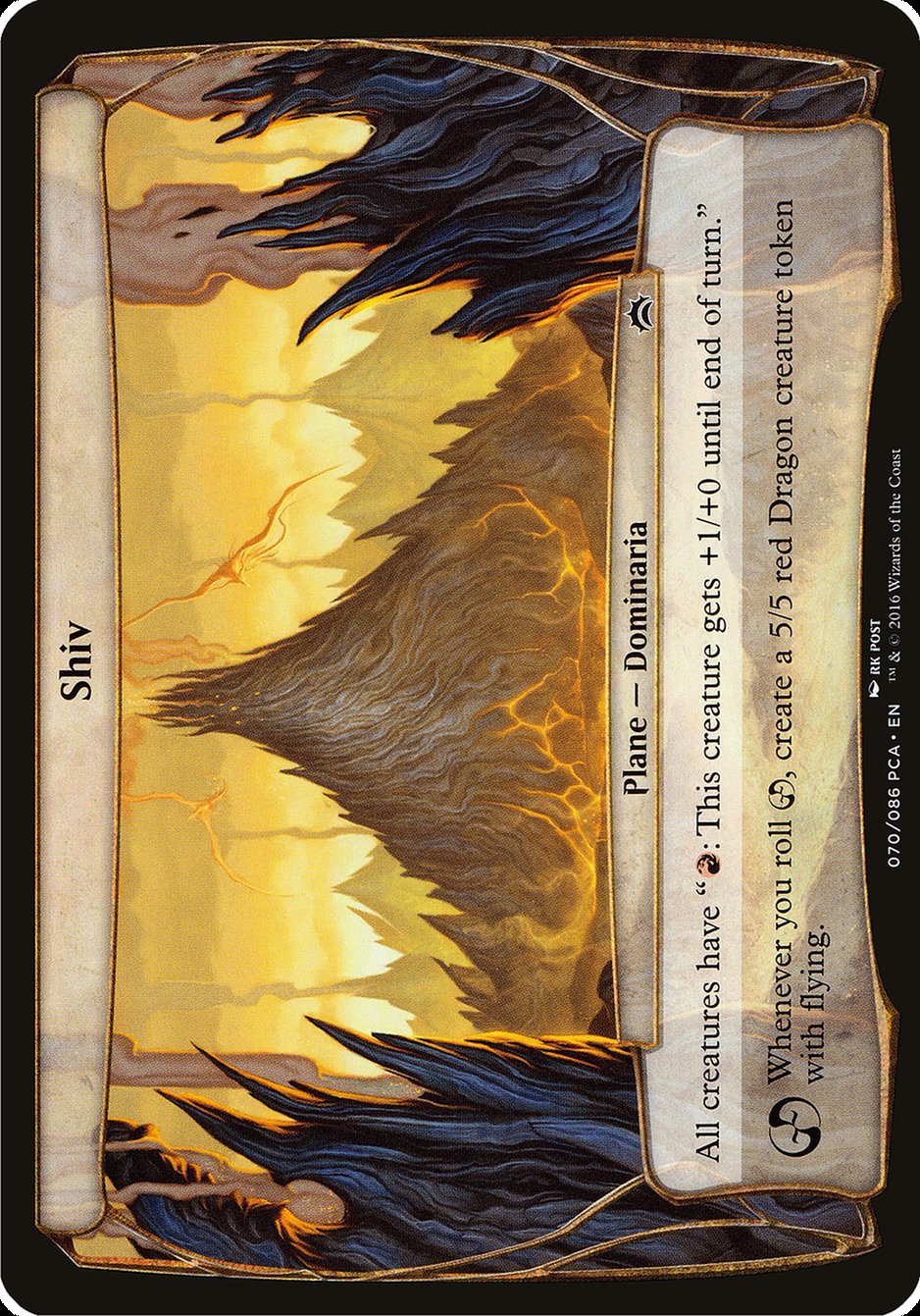 Shiv OPCA-70 Planechase Anthology Planes Magic card