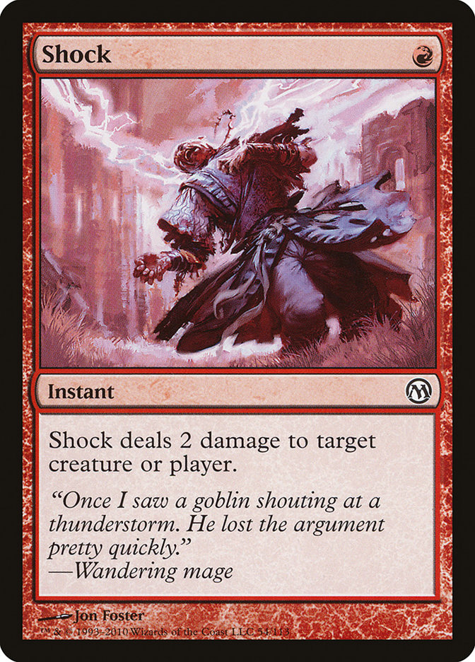 Shock DPA-54 Duels of the Planeswalkers Magic card