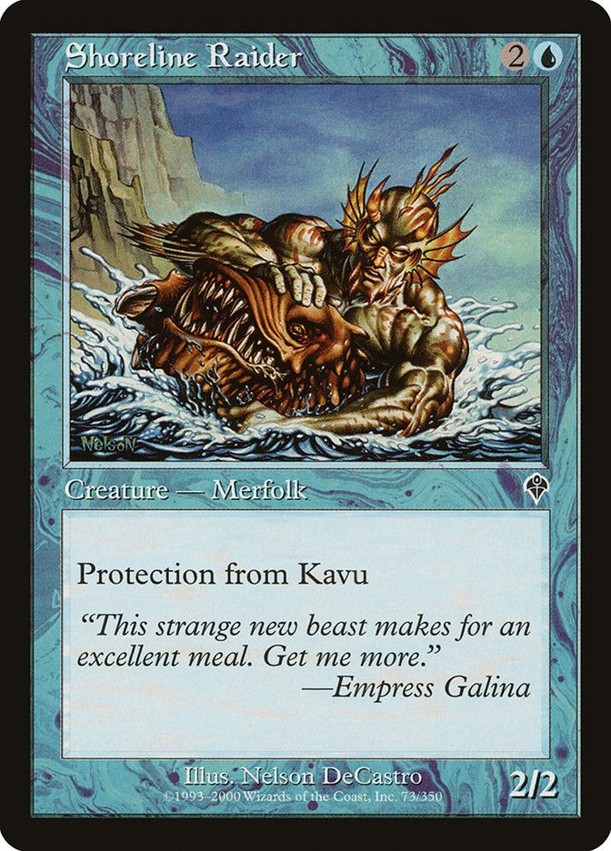 Shoreline Raider INV-73 Invasion Magic card