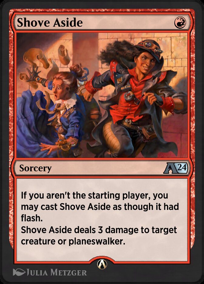 Shove Aside YMKM-16 Alchemy: Murders at Karlov Manor Magic card