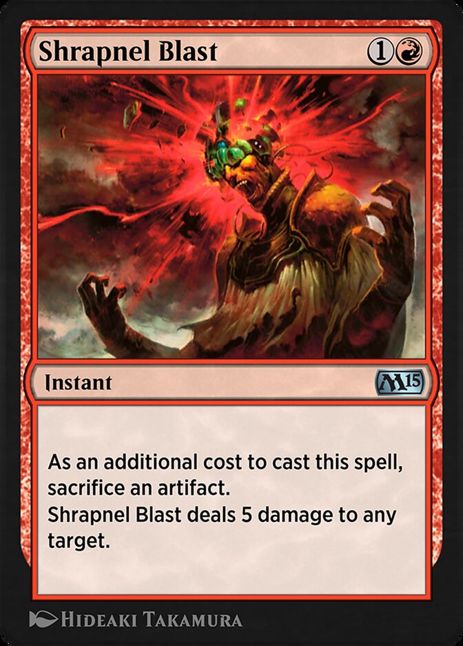 Shrapnel Blast EA3-3 Explorer Anthology 3 Magic card