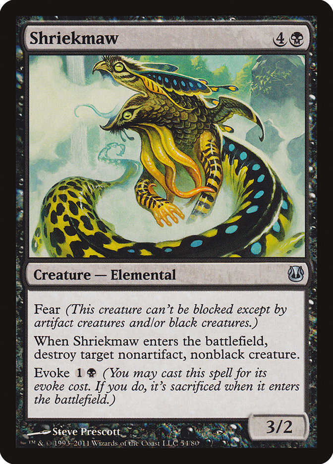 Shriekmaw DDH-54 Duel Decks: Ajani vs. Nicol Bolas Magic card