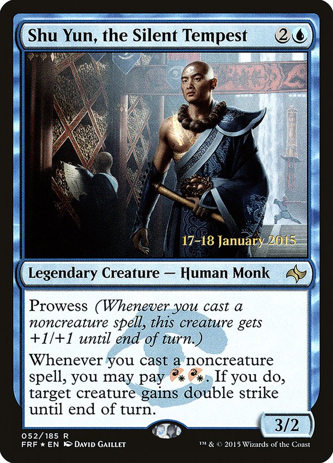 Shu Yun, the Silent Tempest PFRF-52S Fate Reforged Promos Magic card