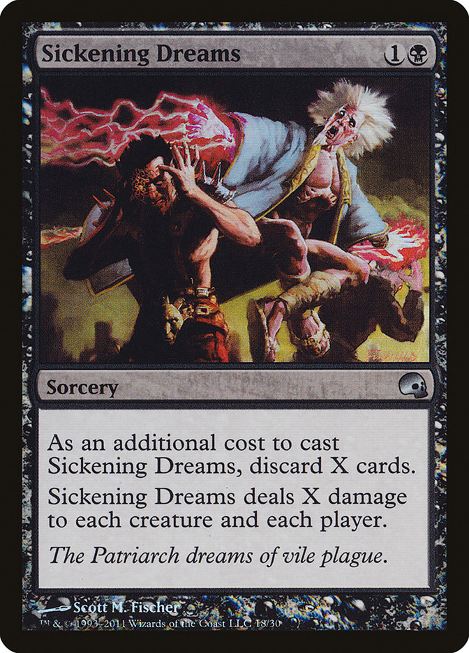 Sickening Dreams PD3-18 Premium Deck Series: Graveborn Magic card