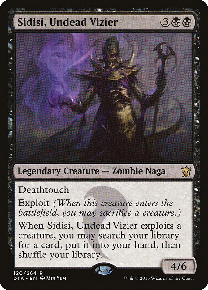 Sidisi, Undead Vizier DTK-120 Dragons of Tarkir Magic card