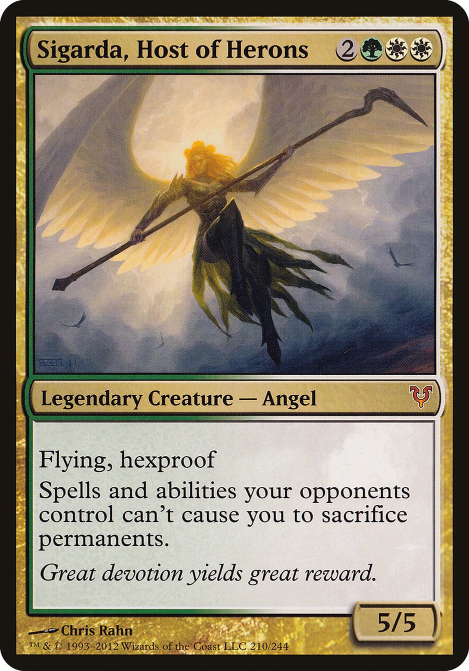 Sigarda, Host of Herons PHEL-210 Open the Helvault Magic card