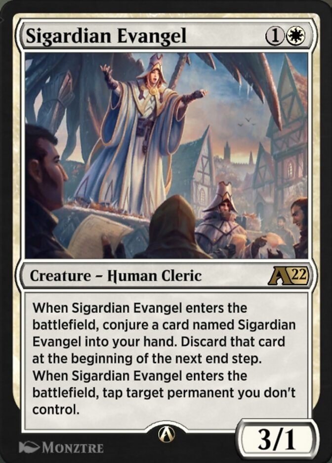 Sigardian Evangel YMID-9 Alchemy: Innistrad Magic card