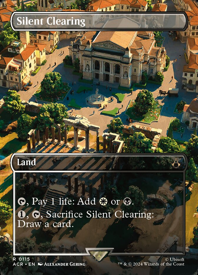 Silent Clearing ACR-115 Assassin's Creed Magic card