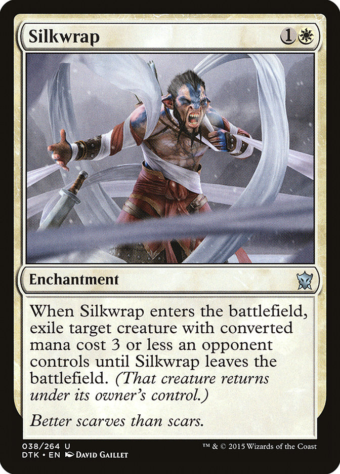 Silkwrap DTK-38 Dragons of Tarkir Magic card