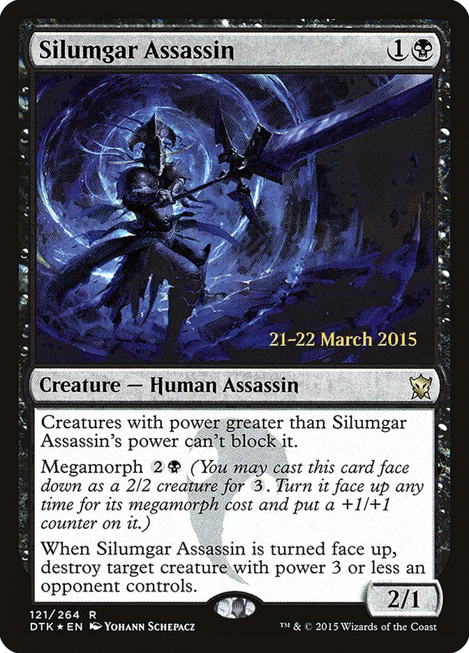 Silumgar Assassin PDTK-121S Dragons of Tarkir Promos Magic card