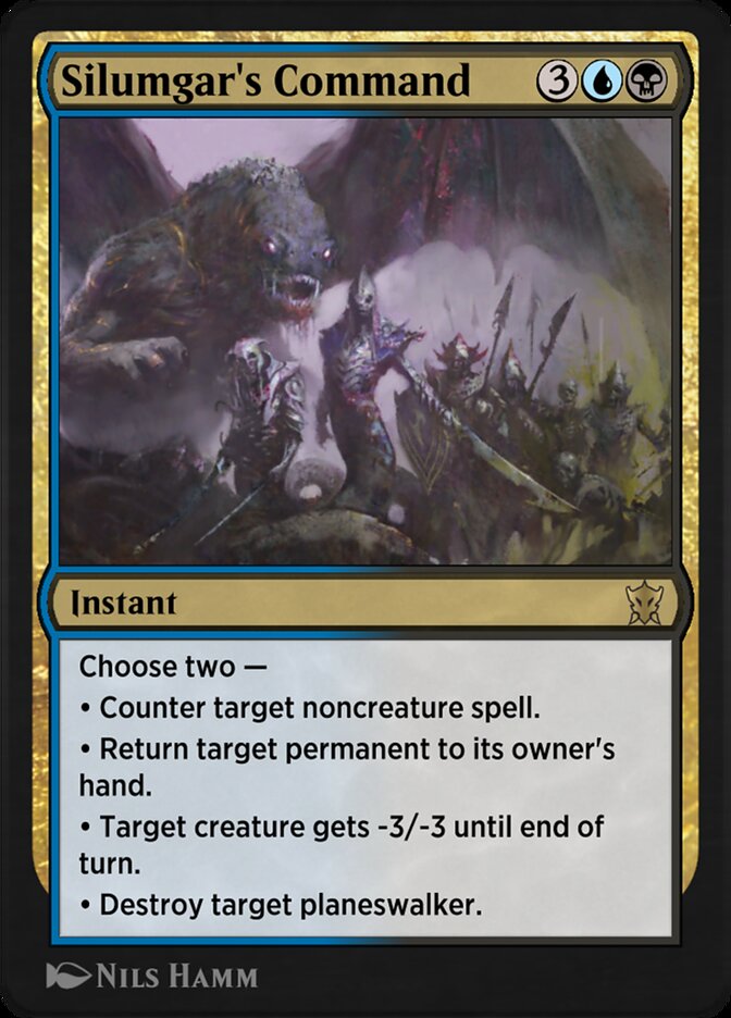 Silumgar's Command HA5-19 Historic Anthology 5 Magic card