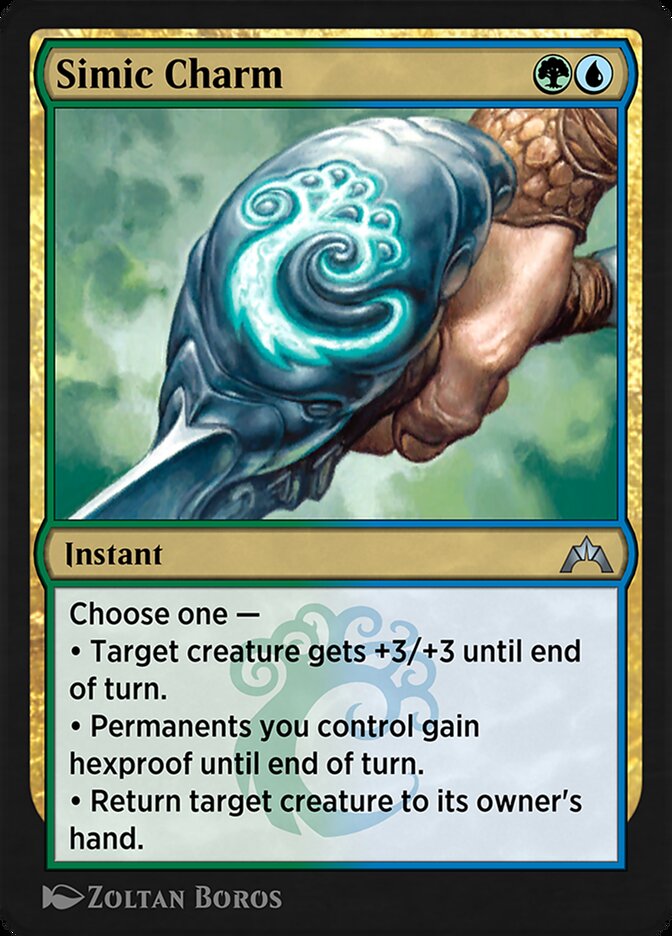 Simic Charm EA3-10 Explorer Anthology 3 Magic card
