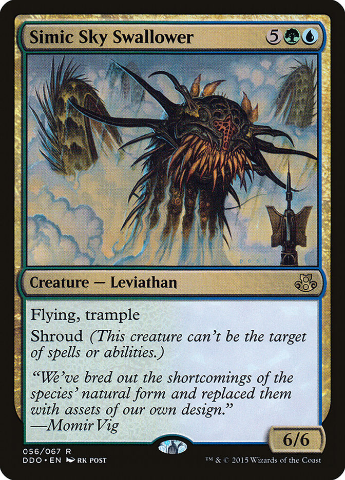 Simic Sky Swallower DDO-56 Duel Decks: Elspeth vs. Kiora Magic card