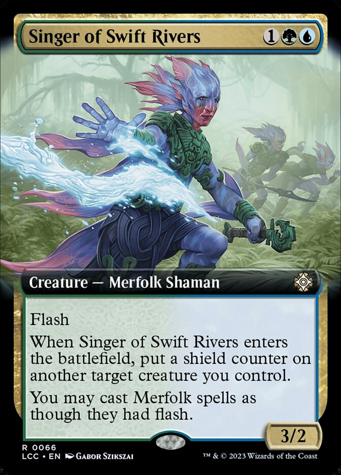 Singer of Swift Rivers LCC-66 The Lost Caverns of Ixalan Commander Magic card