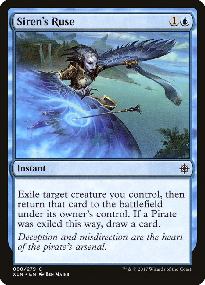 Siren's Ruse XLN-80 Ixalan Magic card