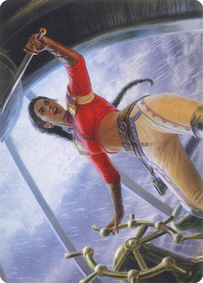 Sisay, Weatherlight Captain // Sisay, Weatherlight Captain AMH1-16 Modern Horizons Art Series Magic card