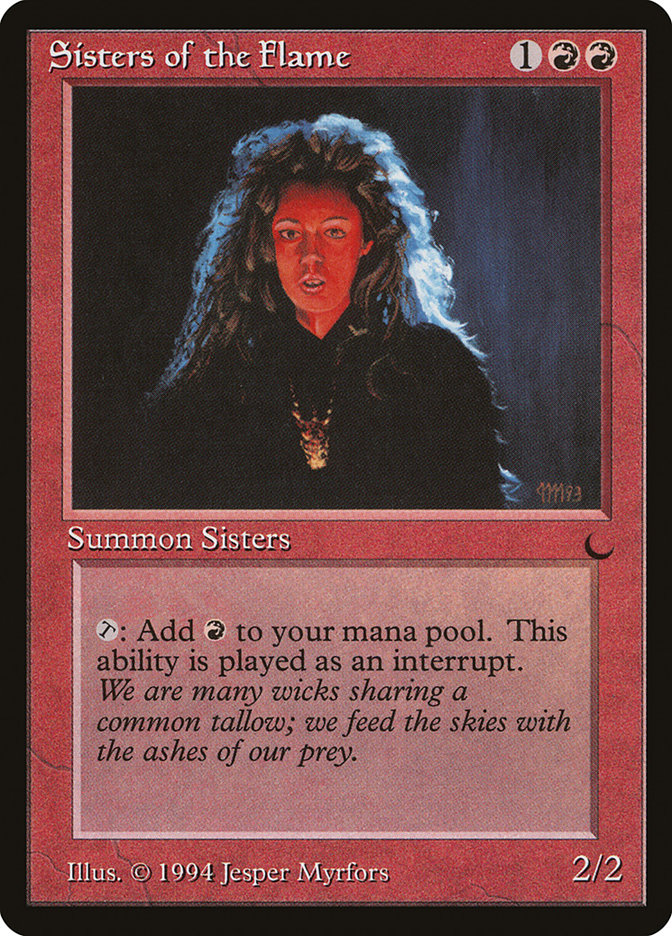 Sisters of the Flame DRK-74 The Dark Magic card