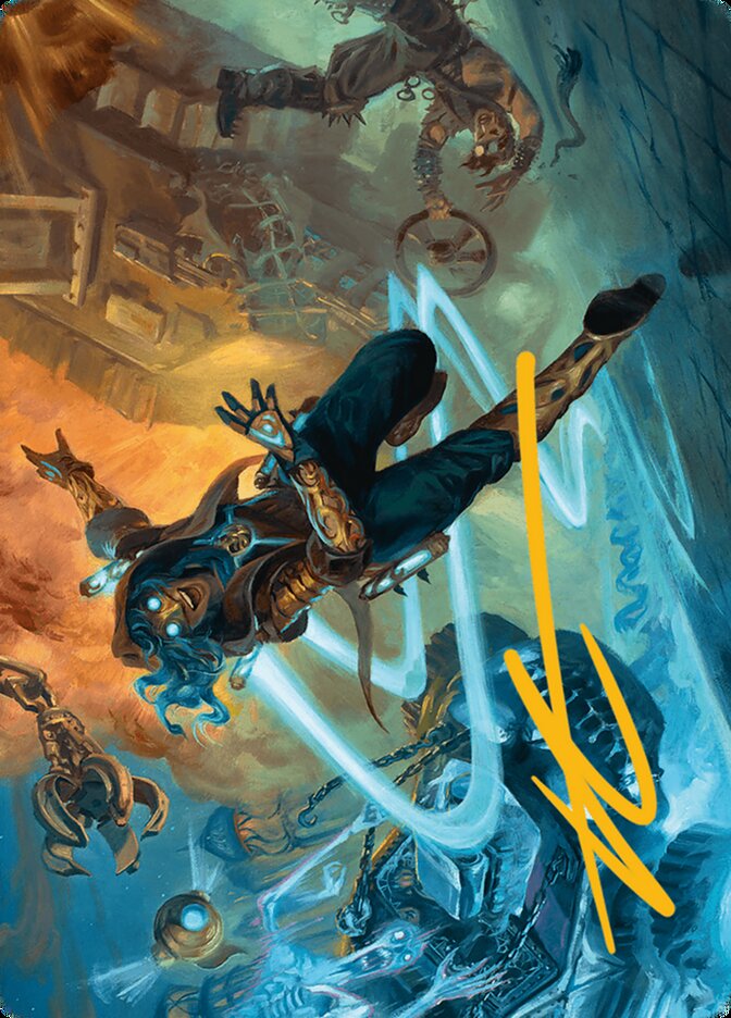 Sita Varma, Masked Racer // Sita Varma, Masked Racer ADFT-26 Aetherdrift Art Series Magic card