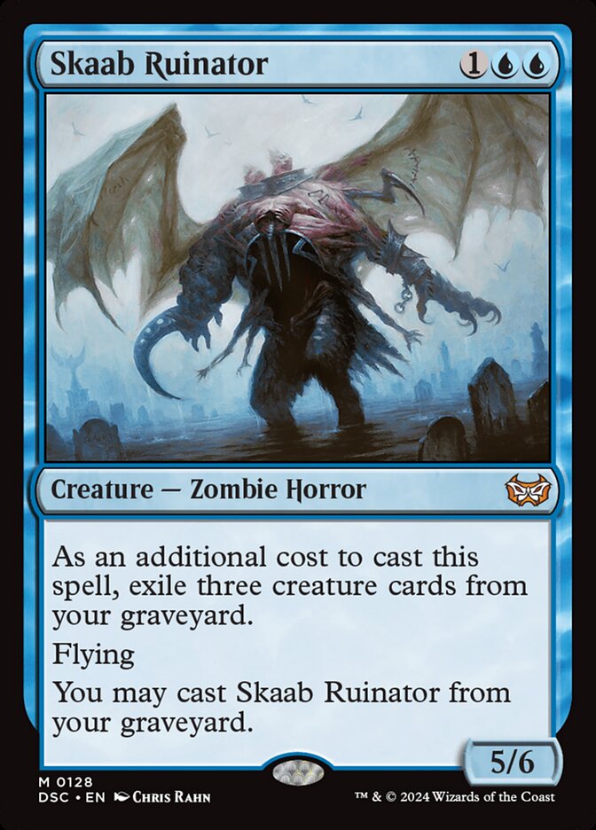 Skaab Ruinator DSC-128 Duskmourn: House of Horror Commander Magic card