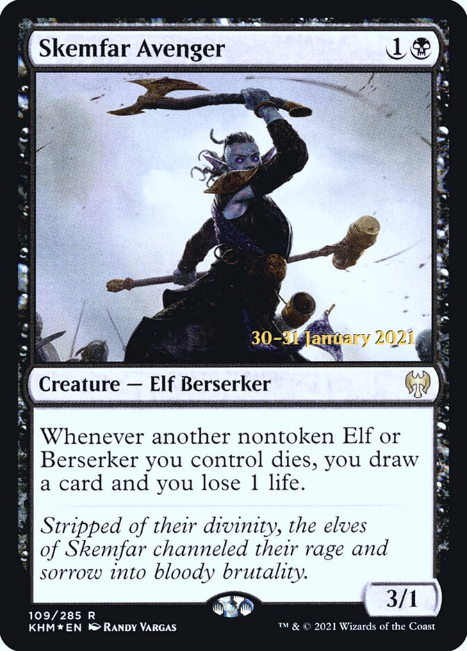 Skemfar Avenger PKHM-109S Kaldheim Promos Magic card