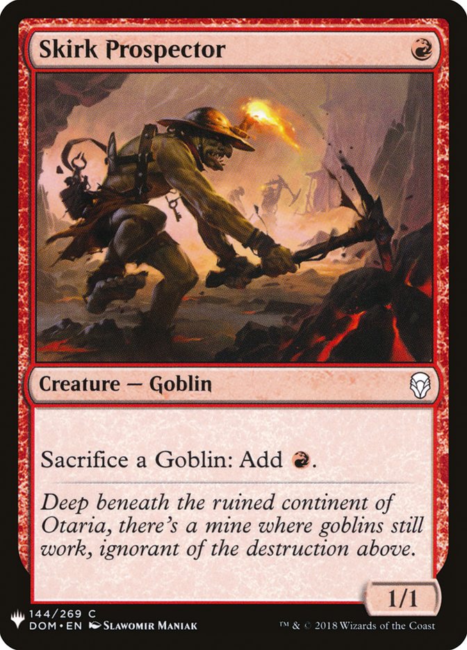 Skirk Prospector PLST-DOM-144 The List Magic card