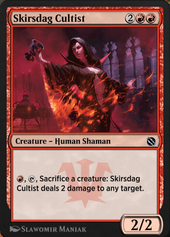 Skirsdag Cultist SIS-44 Shadows of the Past Magic card